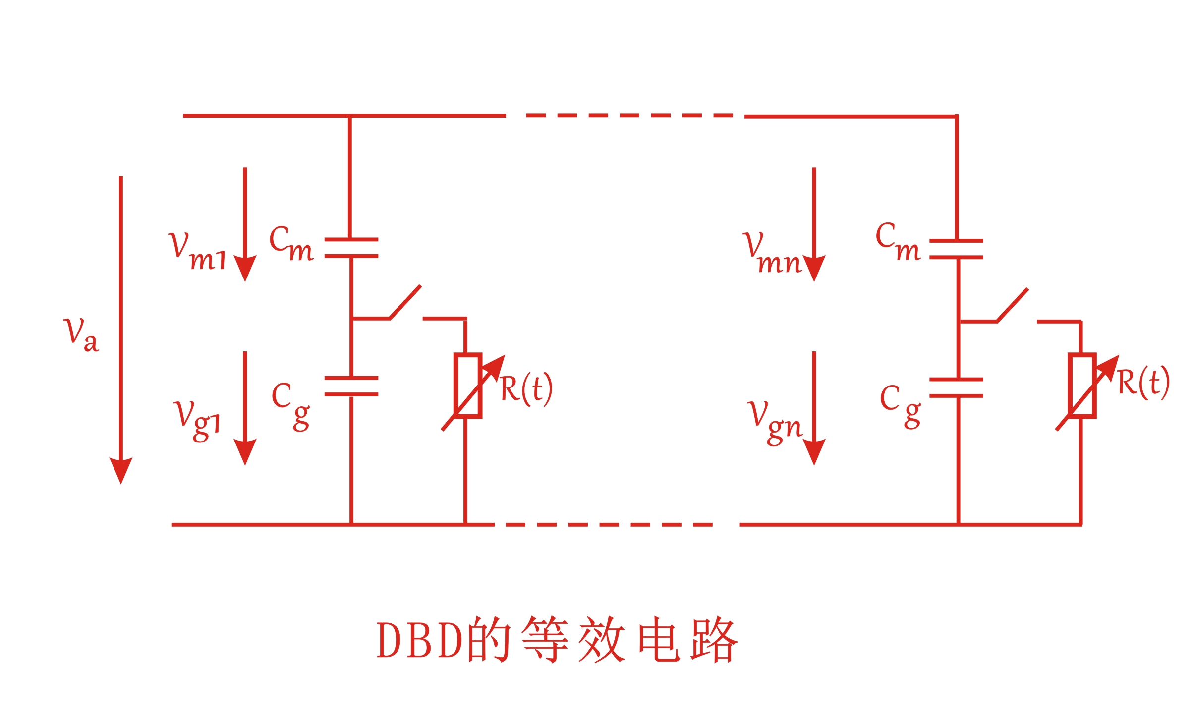 大气DBD玉米视频app下载污免费机等效电路图-玉米视频app下载链接玉米视频app在线观看